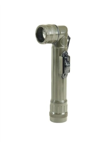 Mil-Tec JAV LED kampinis žibintuvėlis, vidutinis 15143101, alyvžalia Mil-Tec JAV LED kampinis žibintuvėlis, vidutinis 15143101, alyvžalia
