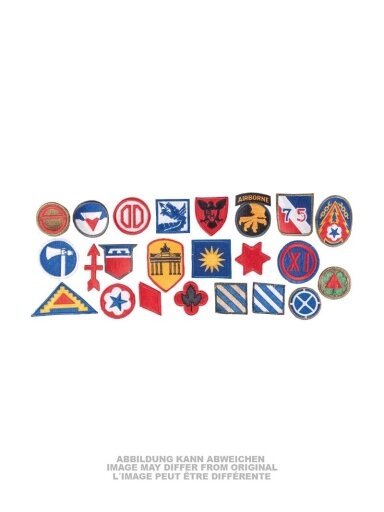 MIL-TEC Us Textil Insignia Assortment Orig.wwii (25pcs.) 91715610
