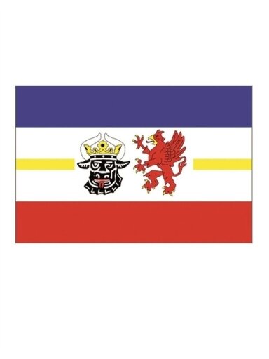 MIL-TEC vėliava Mecklenburg-Vorpommern 90x150 cm