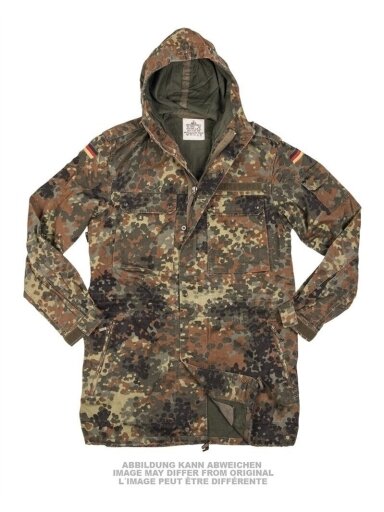 Mil-Tec Vokiška parka, naudota be įdėklo 91010500, flectar