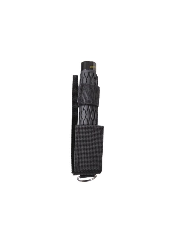 MIL-TEC teleskopinė lazda 16/41 cm su krepšiu juoda 1