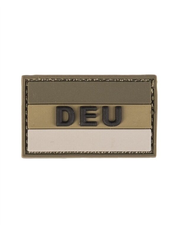 Mil-Tec Vokiškas PVC 3d Patch ′deu′ W. Hook&loop Clos. Lg 16822150, alyvžalia Mil-Tec Vokiškas PVC 3d Patch ′deu′ W. Hook&loop Clos. Lg 16822150, alyvžalia