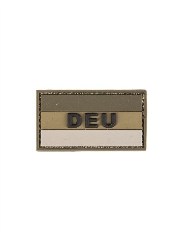 Mil-Tec Vokiškas PVC 3d Patch ′deu′ W. Hook&loop Clos. Sm 16822100, alyvžalia Mil-Tec Vokiškas PVC 3d Patch ′deu′ W. Hook&loop Clos. Sm 16822100, alyvžalia