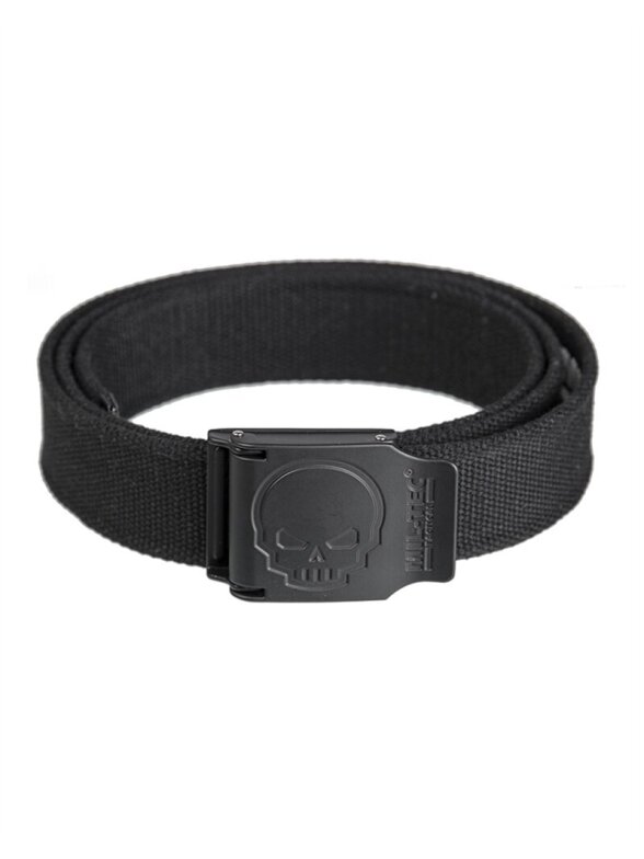 MIL-TEC diržas 40mm Skull 13171502 juoda