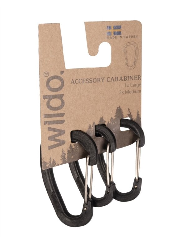 MIL-TEC Karabinų komplektas Wildo® 15920102 juoda MIL-TEC Karabinų komplektas Wildo® 15920102 juoda