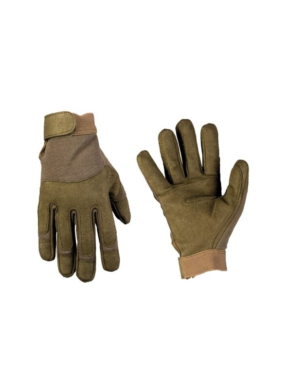 MIL-TEC taktinės pirštinės Army Gloves 12521001 alyvžalios