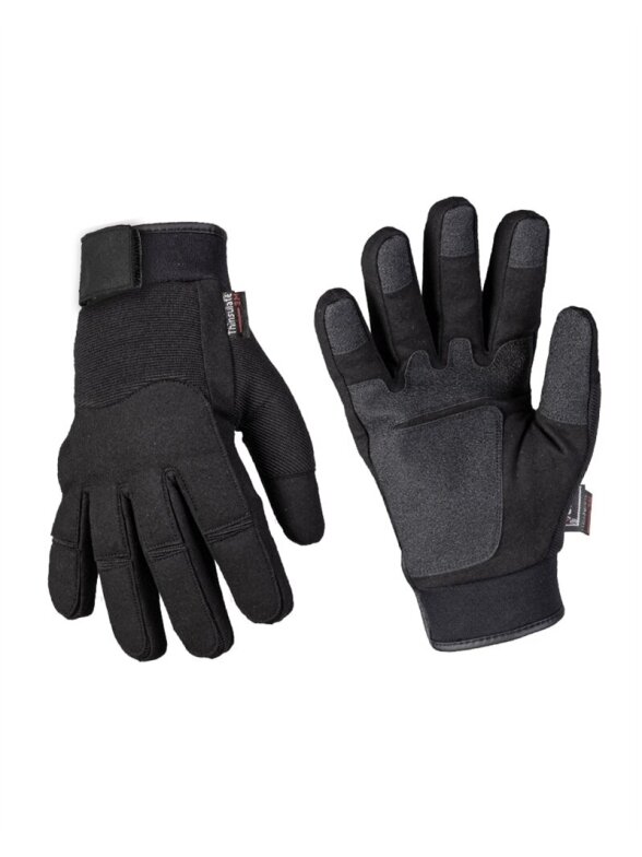 MIL-TEC Army Winter Gloves žieminės pirštinės juodos MIL-TEC Army Winter Gloves žieminės pirštinės juodos