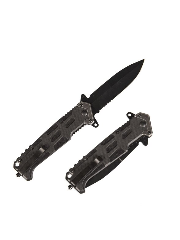 MIL-TEC Assault Knife 15325500 juoda 1