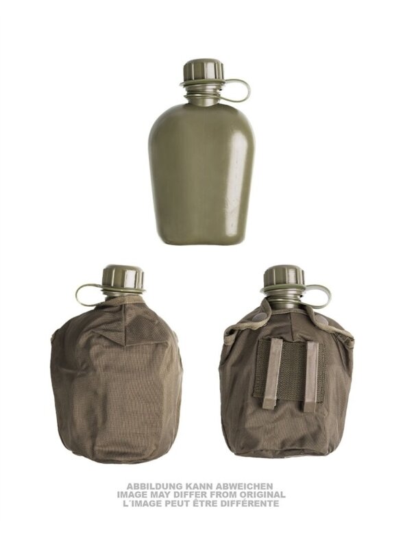 MIL-TEC Austrian Canteen With Cup & Cover Like New 91451550 MIL-TEC Austrian Canteen With Cup & Cover Like New 91451550