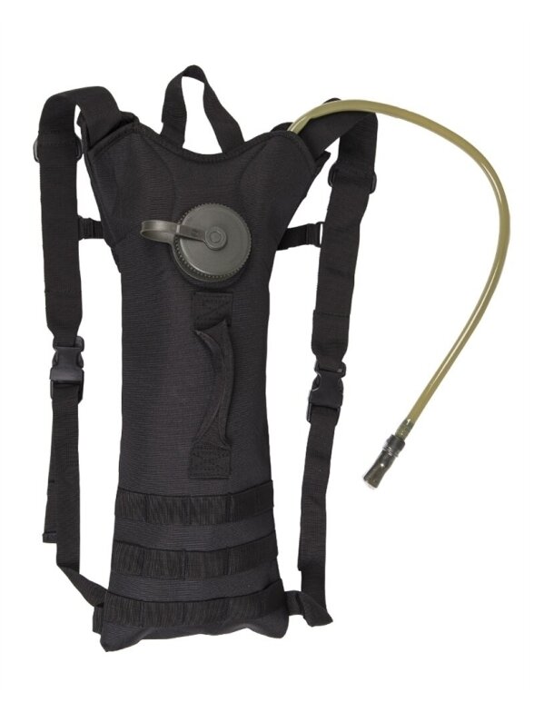 MIL-TEC Basic Water Pack su dirželiais 14537102 juoda