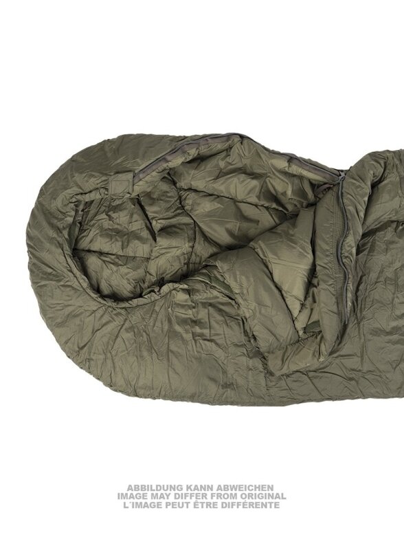 MIL-TEC Belgium/czech ′carinthia′ Sleeping Bag Used 91414180 alyvžalia 1