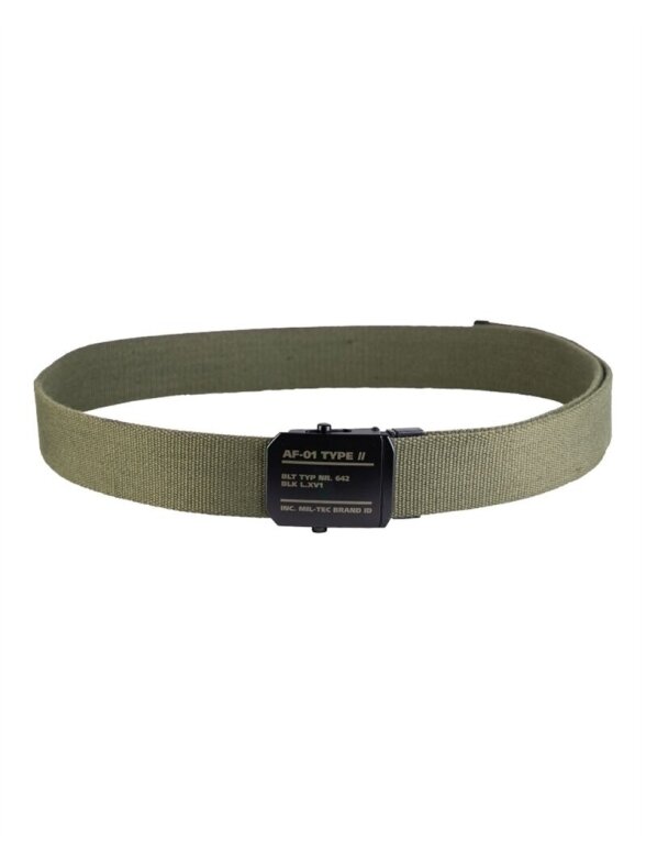 MIL-TEC diržas Af-01 40 mm alyvžalia
