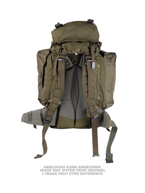 MIL-TEC Brit. ′berghaus′ Backpack 100l W.side Pock.used 91403530 alyvžalia 1