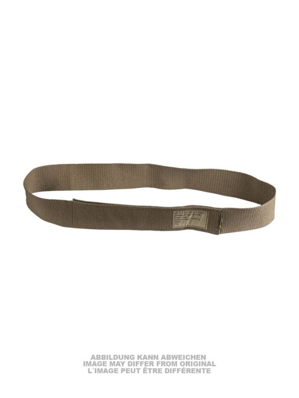 MIL-TEC Brit.dk Textile Belt W.hook&loop Clos. L.n. 91312160 coyote