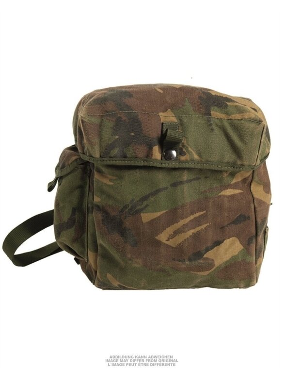 MIL-TEC British Protection Mask Bag W.strap Used 91374200 kamufliažinė MIL-TEC British Protection Mask Bag W.strap Used 91374200 kamufliažinė