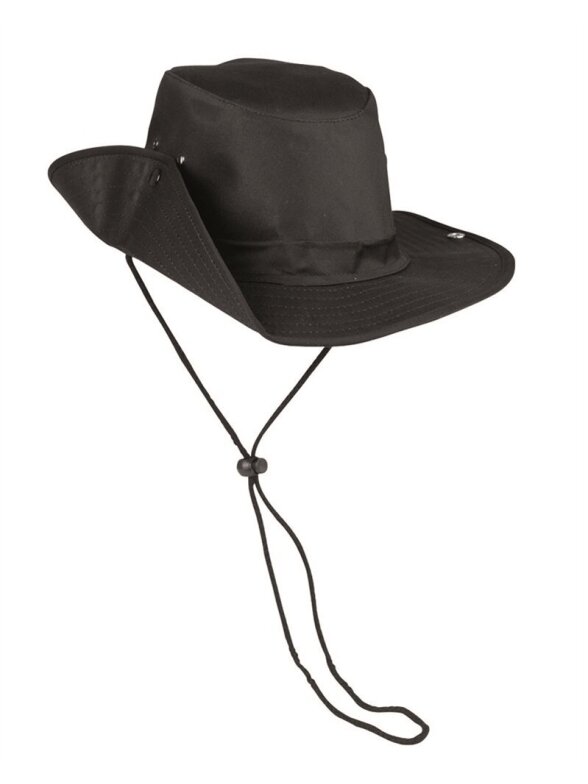 MIL-TEC Bush Hat 12320002 juoda MIL-TEC Bush Hat 12320002 juoda