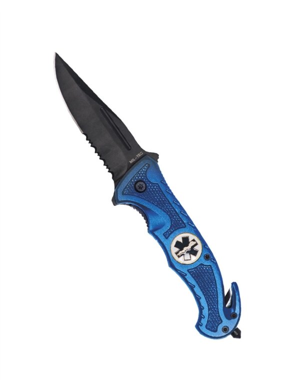 MIL-TEC gelbėjimo peilis Car Knife mėlyna MIL-TEC gelbėjimo peilis Car Knife mėlyna