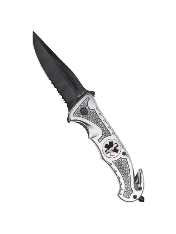 MIL-TEC gelbėjimosi peilis Car Knife 15323018 sidabrinė MIL-TEC gelbėjimosi peilis Car Knife 15323018 sidabrinė
