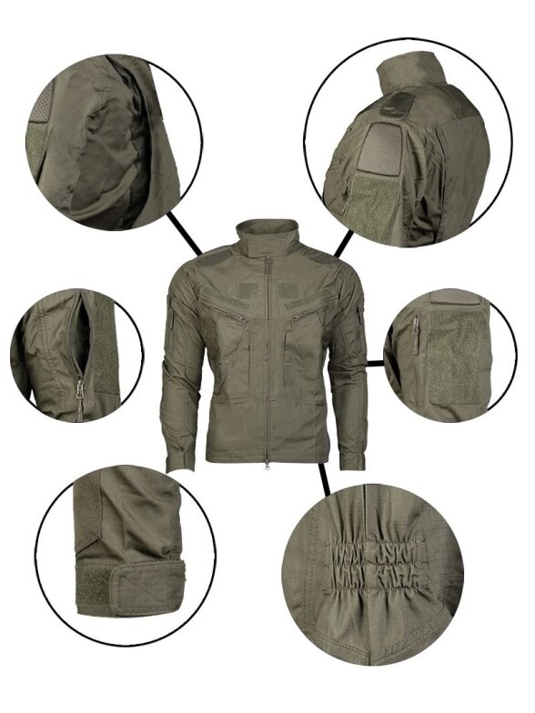 Mil-Tec Kovos striukė Chimera 10516101, alyvžalia Mil-Tec Kovos striukė Chimera 10516101, alyvžalia