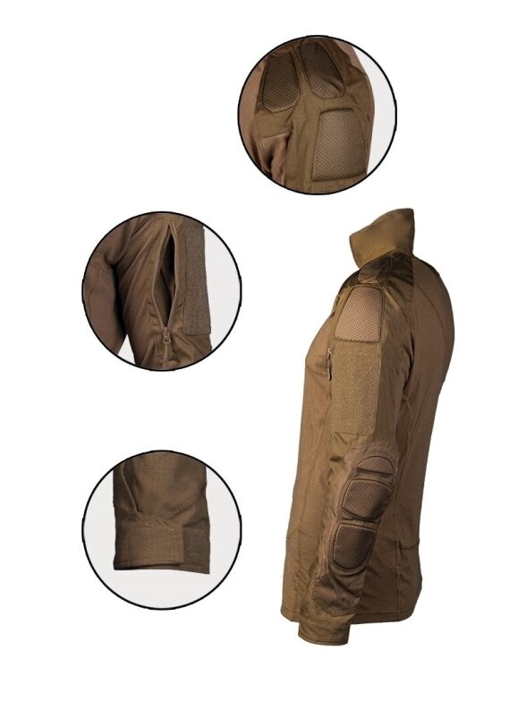 Mil-Tec Kovos marškinėliai Chimera 10516919, coyote 1 Mil-Tec Kovos marškinėliai Chimera 10516919, coyote 1