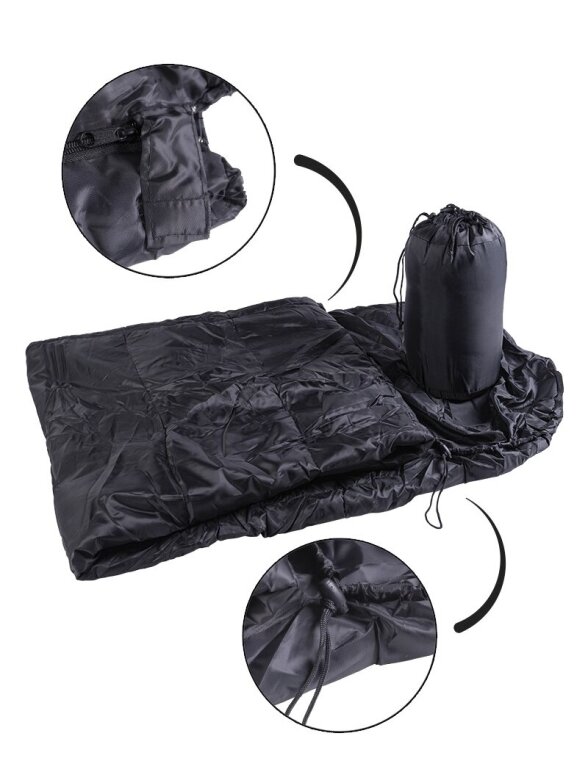 MIL-TEC Commando Sleeping Bag 14102002 juoda 1 MIL-TEC Commando Sleeping Bag 14102002 juoda 1