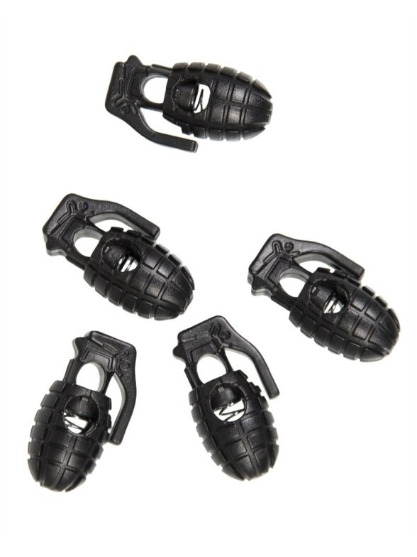 MIL-TEC Cord Stopper Pineapple užsegimas juoda