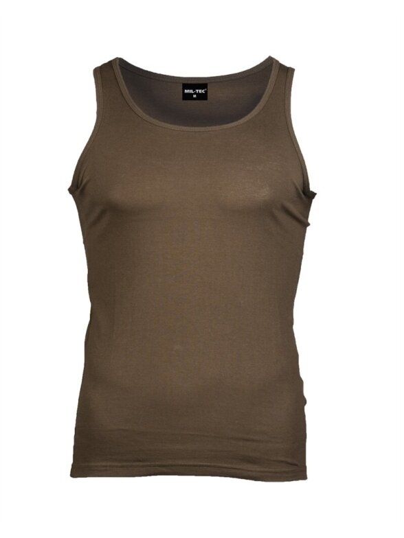MIL-TEC Cotton Tank Top 11001001 alyvžalia MIL-TEC Cotton Tank Top 11001001 alyvžalia