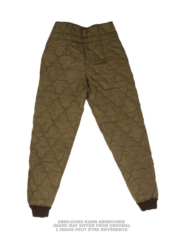 MIL-TEC Czech Cold Weather Liner Pants Quilted Used šiltosios kelnės juodos 1 MIL-TEC Czech Cold Weather Liner Pants Quilted Used šiltosios kelnės juodos 1