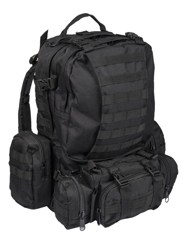 MIL-TEC Defense Pack 36L kuprinė juoda MIL-TEC Defense Pack 36L kuprinė juoda