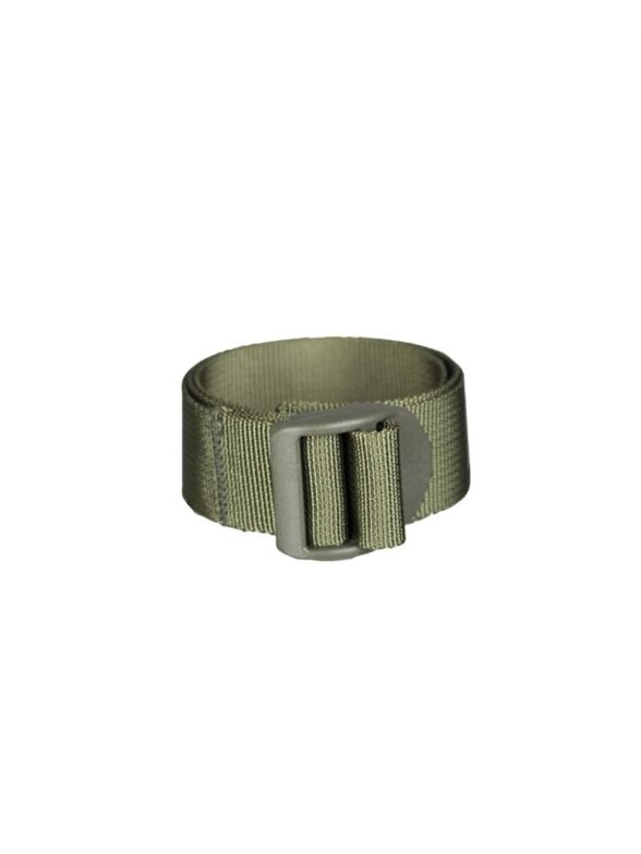 Mil-Tec 25mm dirželis su sagtimi 60cm 15949101, alyvžalia Mil-Tec 25mm dirželis su sagtimi 60cm 15949101, alyvžalia