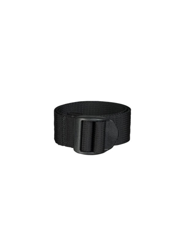 Mil-Tec 25mm dirželis su sagtimi 60cm 15949102, juoda Mil-Tec 25mm dirželis su sagtimi 60cm 15949102, juoda