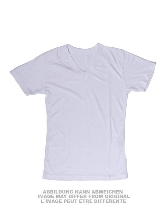 MIL-TEC Dutch V-neck Thermoshirt balta MIL-TEC Dutch V-neck Thermoshirt balta