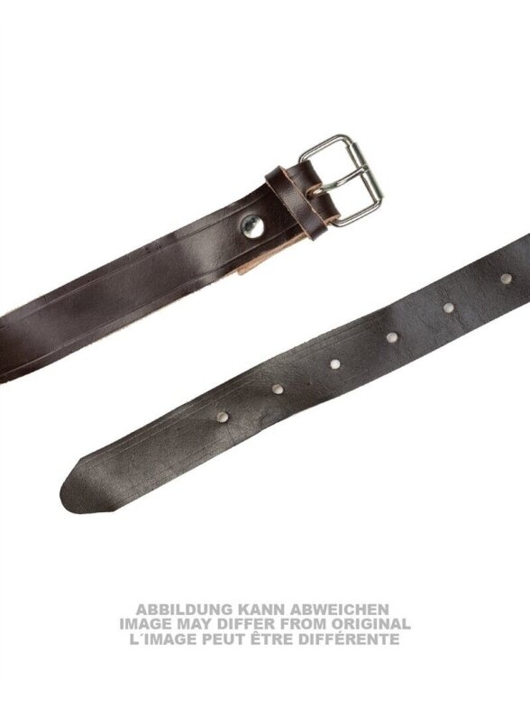 Mil-Tec Rytų Vokietijos ruda odinė juostelė 25mm 145cm Naudota 91599800 Mil-Tec Rytų Vokietijos ruda odinė juostelė 25mm 145cm Naudota 91599800