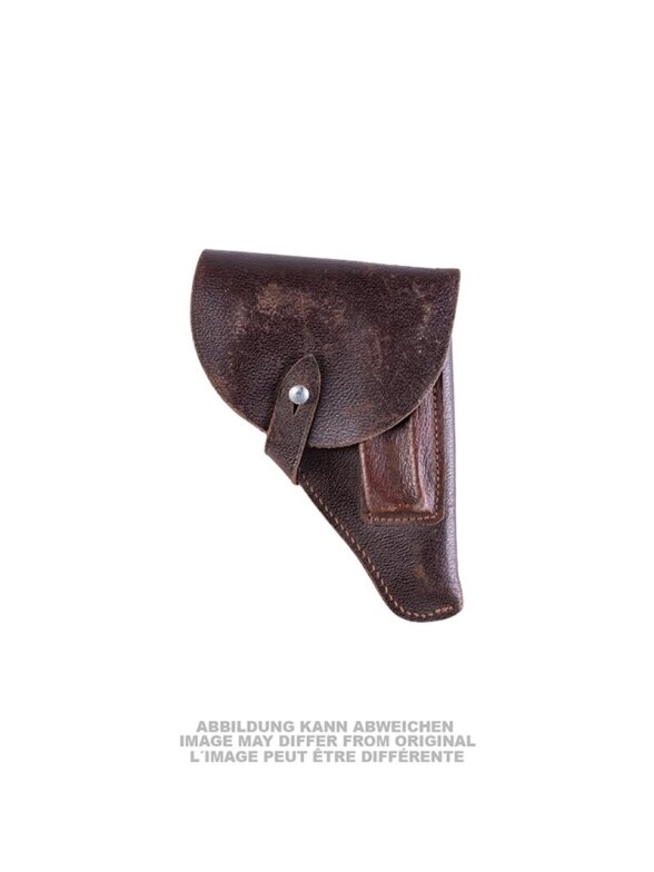 MIL-TEC pistoleto dėklas East German Brown naudotas MIL-TEC pistoleto dėklas East German Brown naudotas