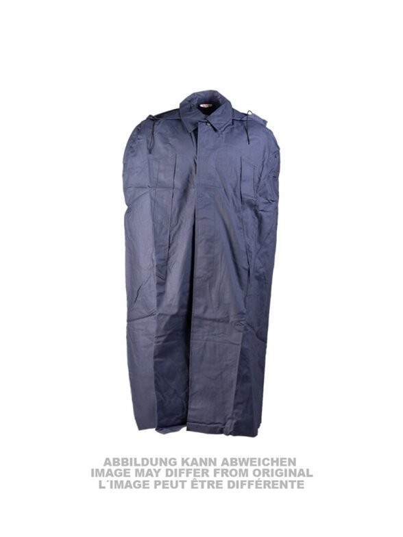 MIL-TEC East German Dark Wet Weather Poncho Used 91880660 mėlyna MIL-TEC East German Dark Wet Weather Poncho Used 91880660 mėlyna