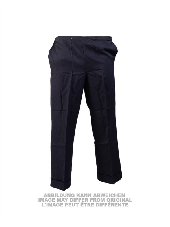 MIL-TEC East German Gabardine Flap Pants Used 91151050 mėlyna MIL-TEC East German Gabardine Flap Pants Used 91151050 mėlyna