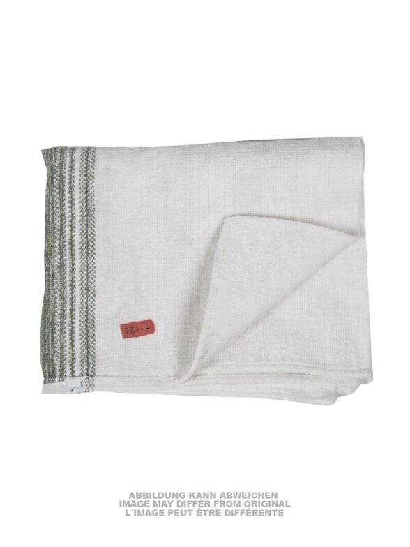 MIL-TEC East German Malimo Towel Used 91597100 balta MIL-TEC East German Malimo Towel Used 91597100 balta