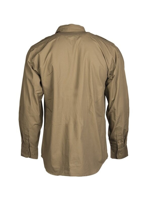 MIL-TEC Field Shirt Ripstop marškiniai smėlinė 1