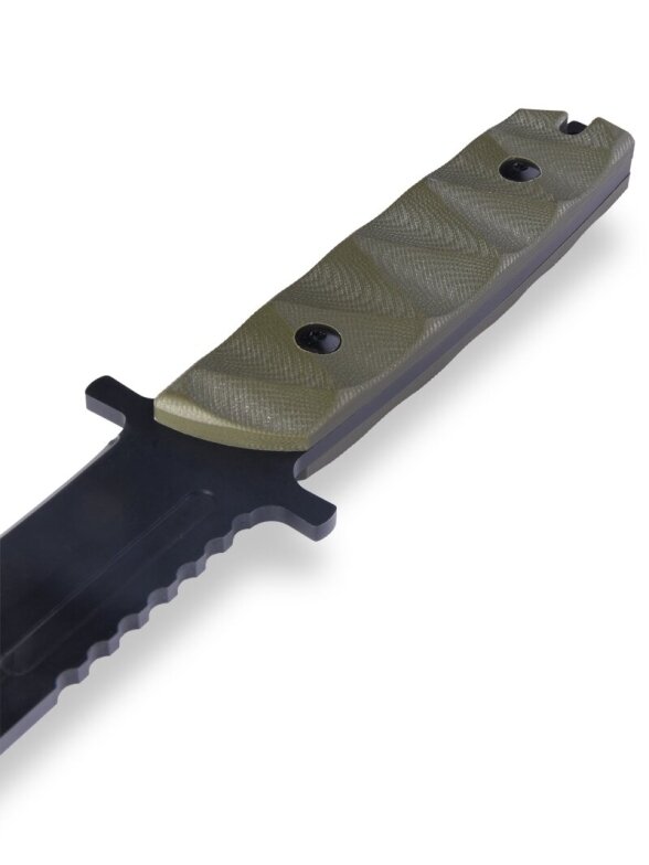 MIL-TEC Fighting Knife New With Czech Sheath Like New 91535100 kamufliažinė 1