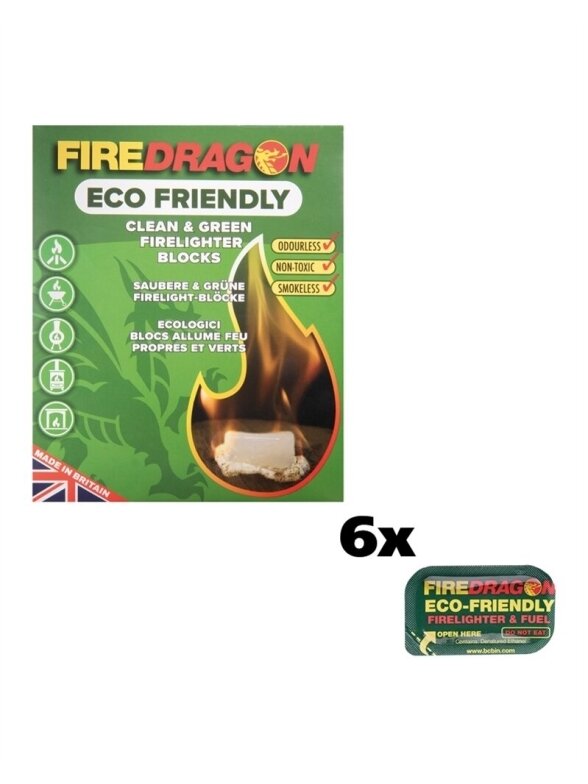 MIL-TEC Fire Dragon Kuro Tabletės (6 Vnt.) 14907750 MIL-TEC Fire Dragon Kuro Tabletės (6 Vnt.) 14907750