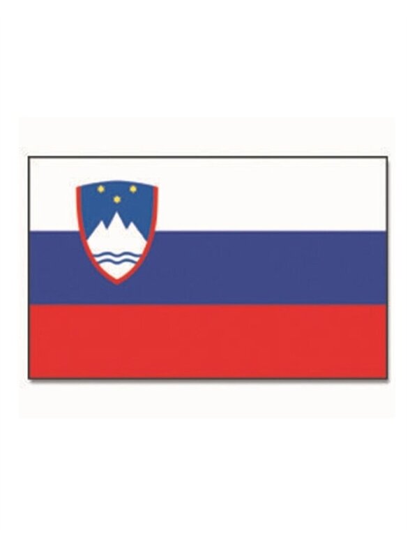 MIL-TEC vėliava Slovenija 90x150 cm MIL-TEC vėliava Slovenija 90x150 cm