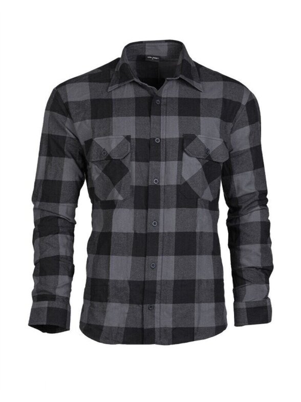 Mil-Tec / Flaneliniai marškiniai 10939008, juoda