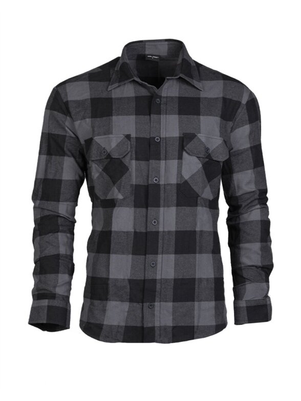 MIL-TEC Flanelė Shirt 10939008 juoda