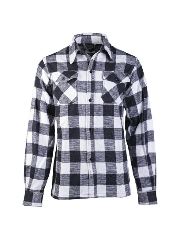 MIL-TEC Flanelės marškiniai 10940007 balta MIL-TEC Flanelės marškiniai 10940007 balta