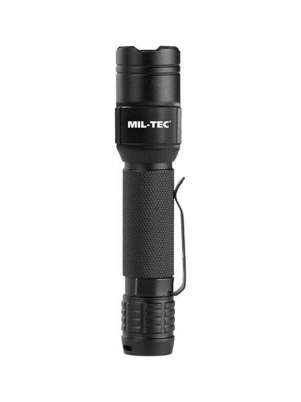 MIL-TEC Taktinė Mini žibintuvėlis su Įkrova 15154100