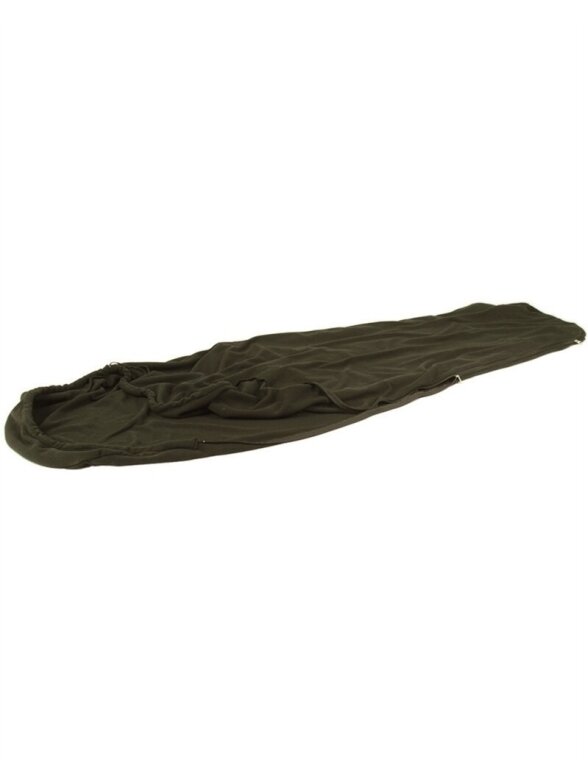 MIL-TEC Fleece miegamasis maišas 14114001 alyvžalia MIL-TEC Fleece miegamasis maišas 14114001 alyvžalia