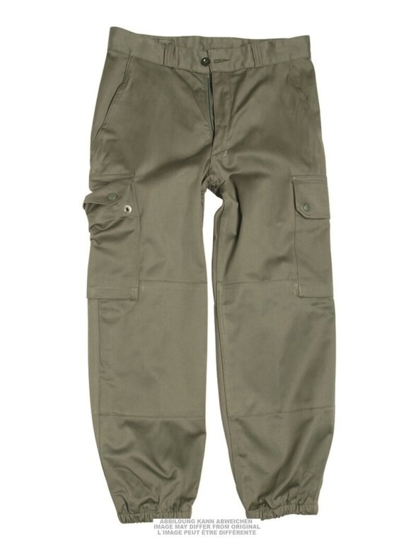 MIL-TEC French F1/F2 Field Pants taktinės kelnės alyvžalia MIL-TEC French F1/F2 Field Pants taktinės kelnės alyvžalia