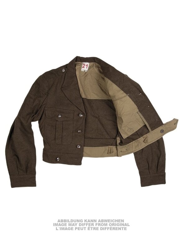 MIL-TEC French Ike Jacket (small Size) Used 91059360 alyvžalia 1 MIL-TEC French Ike Jacket (small Size) Used 91059360 alyvžalia 1