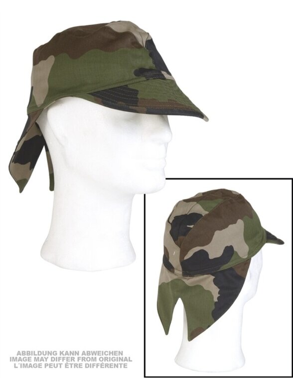 MIL-TEC French Om Field Hat Like New 91232370 kamufliažinė MIL-TEC French Om Field Hat Like New 91232370 kamufliažinė