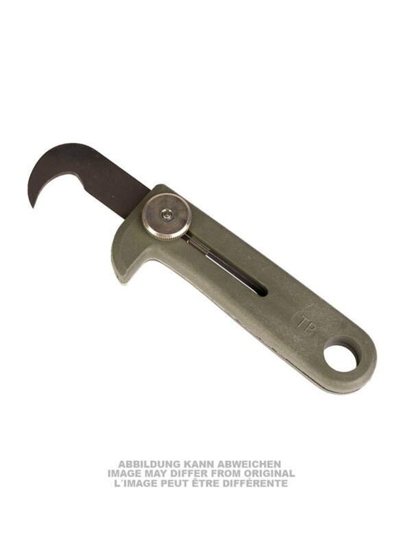 MIL-TEC French Paratrooper Belt Cutter Like New 91536500 alyvžalia